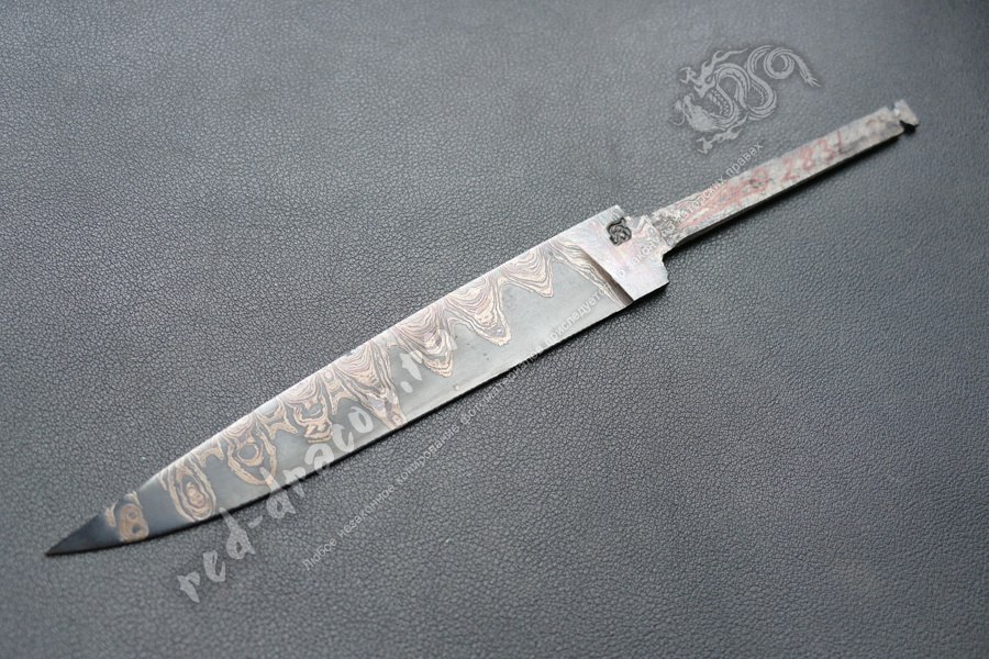 Клинок для ножа Дамаск za2831