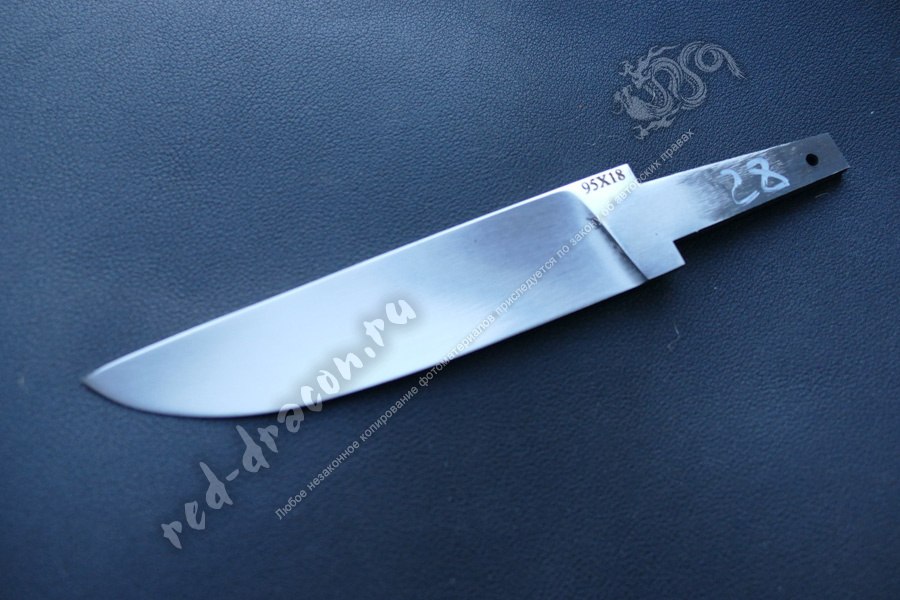 Клинок кованный для ножа 95х18"DAS28"