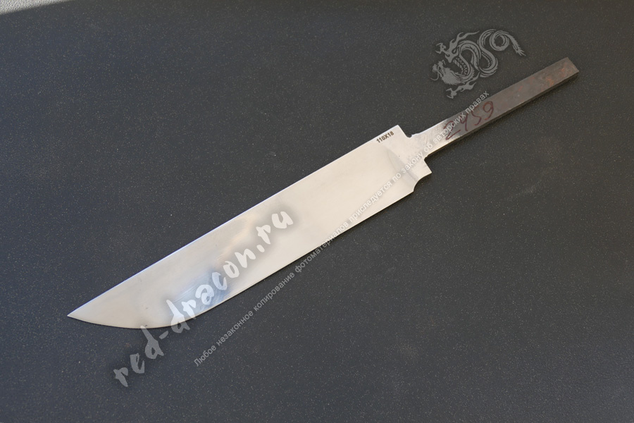 Клинок для ножа 110х18 za2459